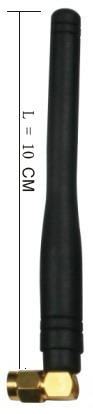 GSM Antenna 880Mhz 960 1800 1900MHz 10 cm Right Angle Type