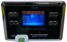 SD USB FRONT PANEL PLAYER LCD LRC AMP MP86