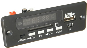 MP3 audio play front panel MP23C