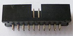 2.54mm Box Header 20Pin Standard DIP Type