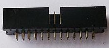 2.54mm Box Header 26Pin Standard DIP Type