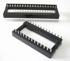 2 x IC sockets for 16 pins DIP32 ICs
