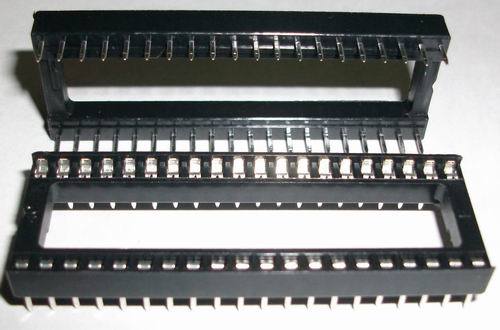 2 x IC sockets for 20 pins DIP40 ICs