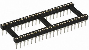 2 x IC sockets for 20 Pins DIP40 Circular Hole type - Click Image to Close
