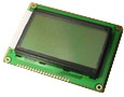 LCD 128 64 Dot matrix LCD ST7920 5V Yellow green