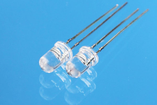 LED White Diffused 5mm Round Top