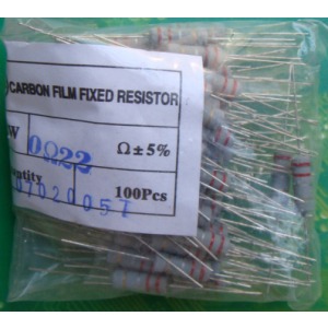 Carbon Film Resistors 0.22 ohm 2W