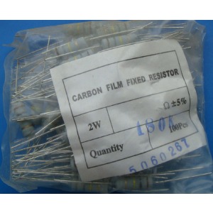 Carbon Film Resistors 180K ohm 2W