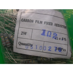 Carbon Film Resistors 1.2 ohm 2W - Click Image to Close