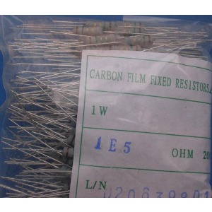 Carbon film resistors 1.5 ohm 1W 5% - Click Image to Close