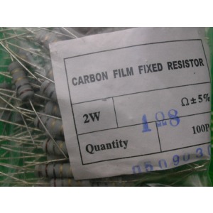 Carbon Film Resistors 1.8 ohm 2W - Click Image to Close
