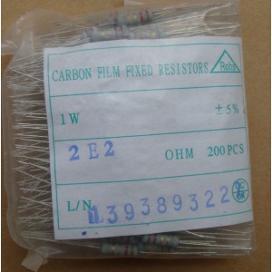 Carbon Film Resistors 2.2 ohm 2W