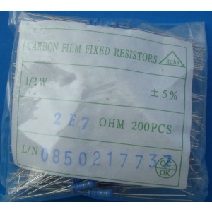 Carbon Film Resistors 2.7 ohm 2W