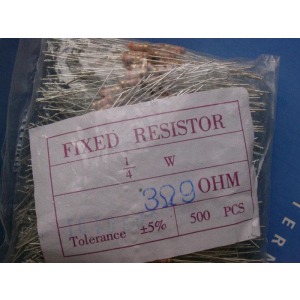 Carbon Film Resistors 3r9 ohm 0.25W