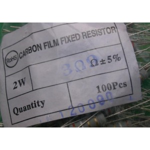 Carbon Film Resistors 39 ohm 2W - Click Image to Close