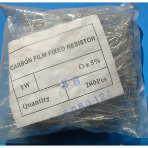 Carbon film resistors 86 ohm 1W 5%