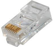 8 Pin RJ45 Male Connector & Cable Plug