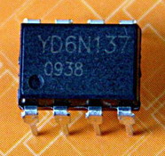 High Speed Logic Gate Optocouplers YD6N137 (6n137) - Click Image to Close