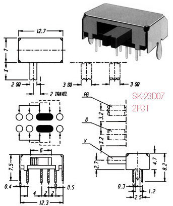 SK Slide Switches 23d07