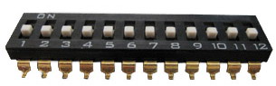 SMD IC Switches 12 pin x 2 row