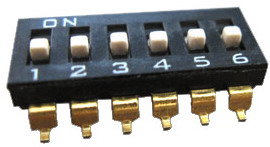 SMD IC Switches 6 pin x 2 row