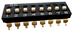 SMD IC Switches 8 pin x 2 row 1.27mm
