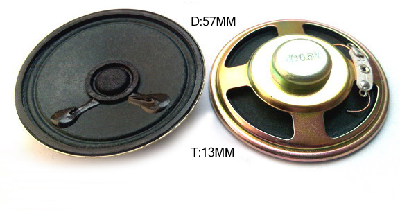 57mm electromagnetic speaker