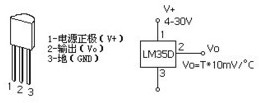 LM35D Precision Centigrade Temperature Sensors TO92 - Click Image to Close