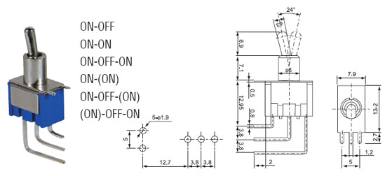 Toggle switch 102c4 - Click Image to Close