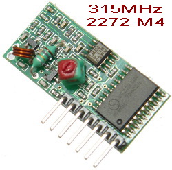 wireless receiver module(315MHz) 2272 M4 - Click Image to Close